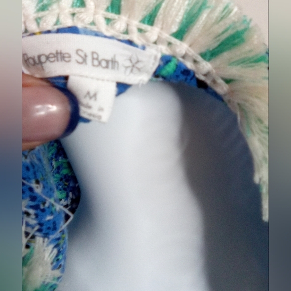 Poupette St. Barth Fringe Long Sleeve Dress - Picture 9 of 16